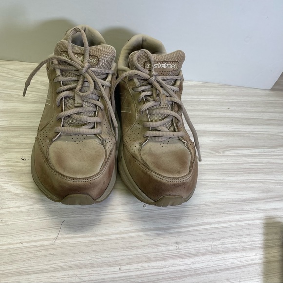 New Balance Womens 928 WW928TN Beige Casual Shoes Sneakers Size 8.5 B - Picture 3 of 6